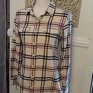 Patagonia plaid long sleeve shirt size 2